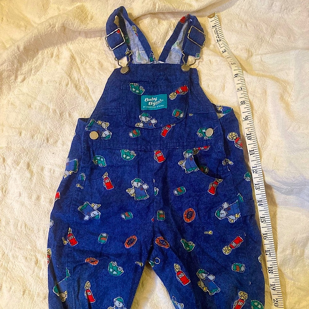 Vintage EUC OshKosh B’Gosh Overalls with Bears